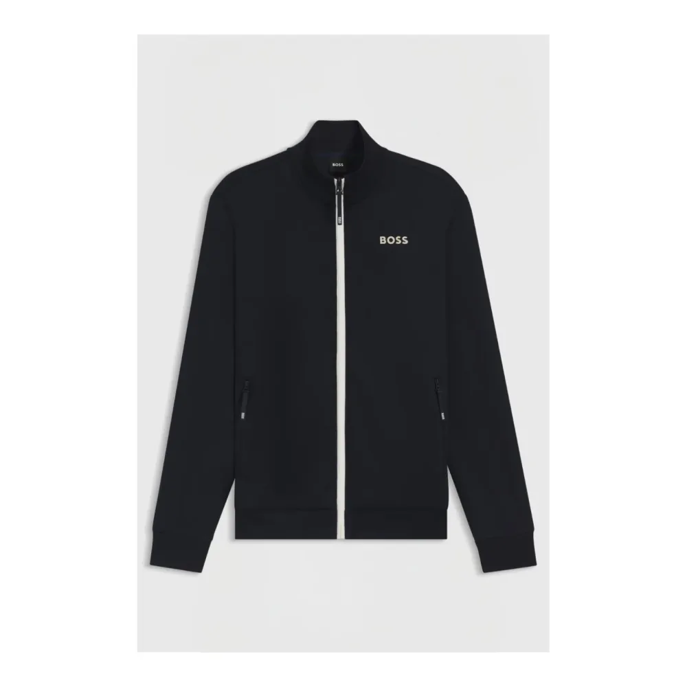 BOSS Equestrian Functional Cardigan Sammy - Sky Captain -  Grösse: M