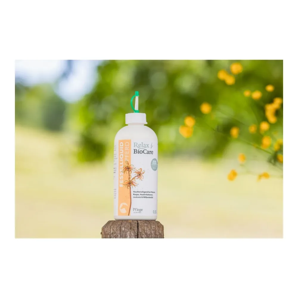 Relax Biocare Fesselliquid für Pferde - Weiss/Gelb -  Inhalt: 2.5l