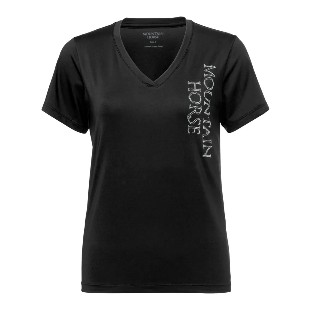 Mountain Horse T-shirt Action - Black -  Grösse: S