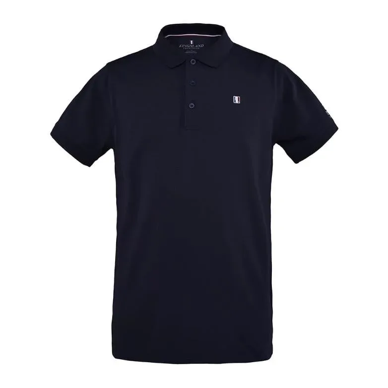 Kingsland Poloshirt Classic Herren - navy Farbe: Navy, Grösse Bekleidung Herren: L