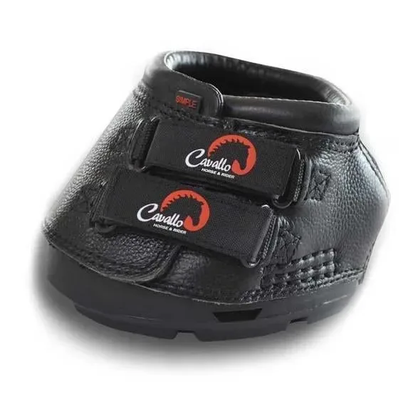 Cavallo Horse & Rider Hufschuhe Hufschuhe Simple Regular (Paar) - schwarz Farbe: Schwarz, Grösse: 0