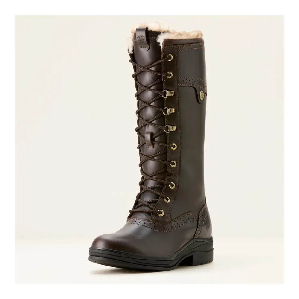 Ariat Winterstiefel Wythburn II Sherpa H2O Damen - Dark Mocha -  Schuhgrösse Damen: 37