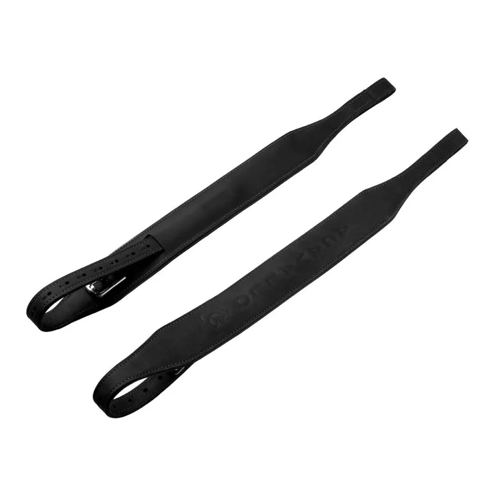 Acavallo Steigbügelriemen Mono Flap - Black -  Farbe: Black, Grösse: S