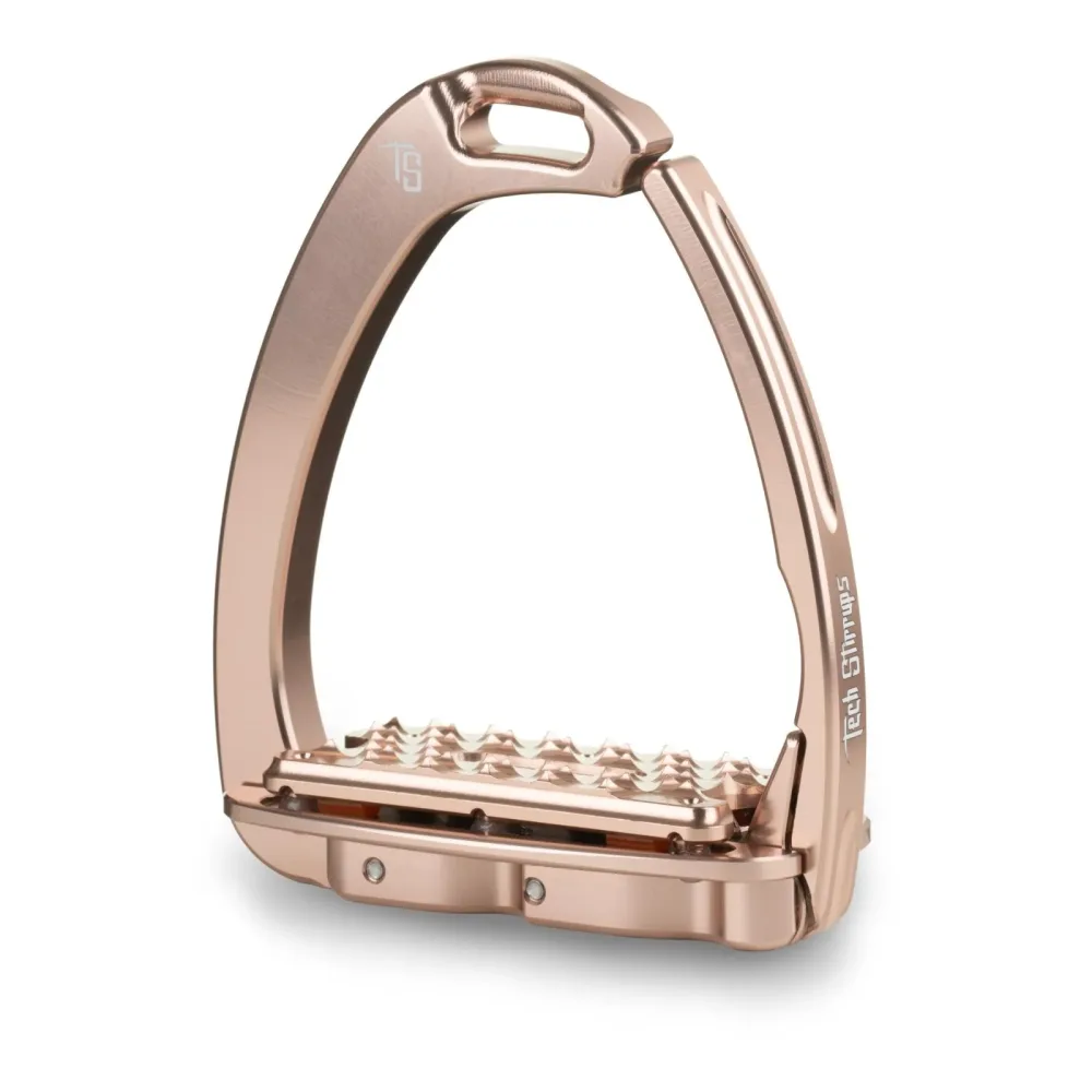 Tech Stirrups Sicherheitssteigbügel Venice Plus Evo - Roségold -  Grösse: One Size, Farbe: Roségold
