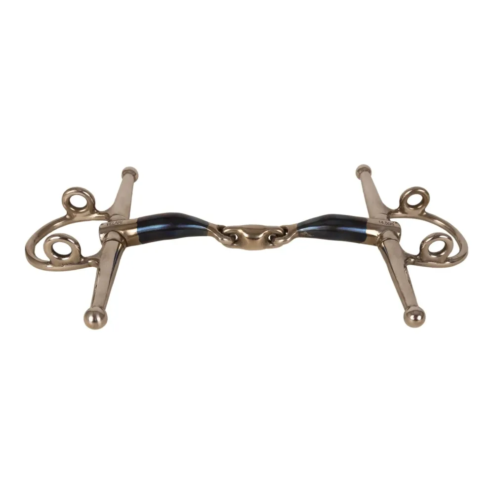 Velari Doppelt Gebrochene Schenkelaufziehtrense Sweet Iron 16mm Gebisslängegrösse: 11.5 cm
