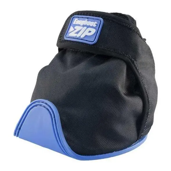 Easyboot ZIP Therapie-/ Krankenschuh - Schwarz/Blau -  Grösse Easyboots: 2 - B:120-136 mm L:120-136 mm