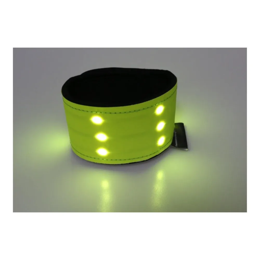 Animal Light LED Leuchtgamaschen Threeple 4er-Set - Gelb -  Grösse Beinschutz: WB