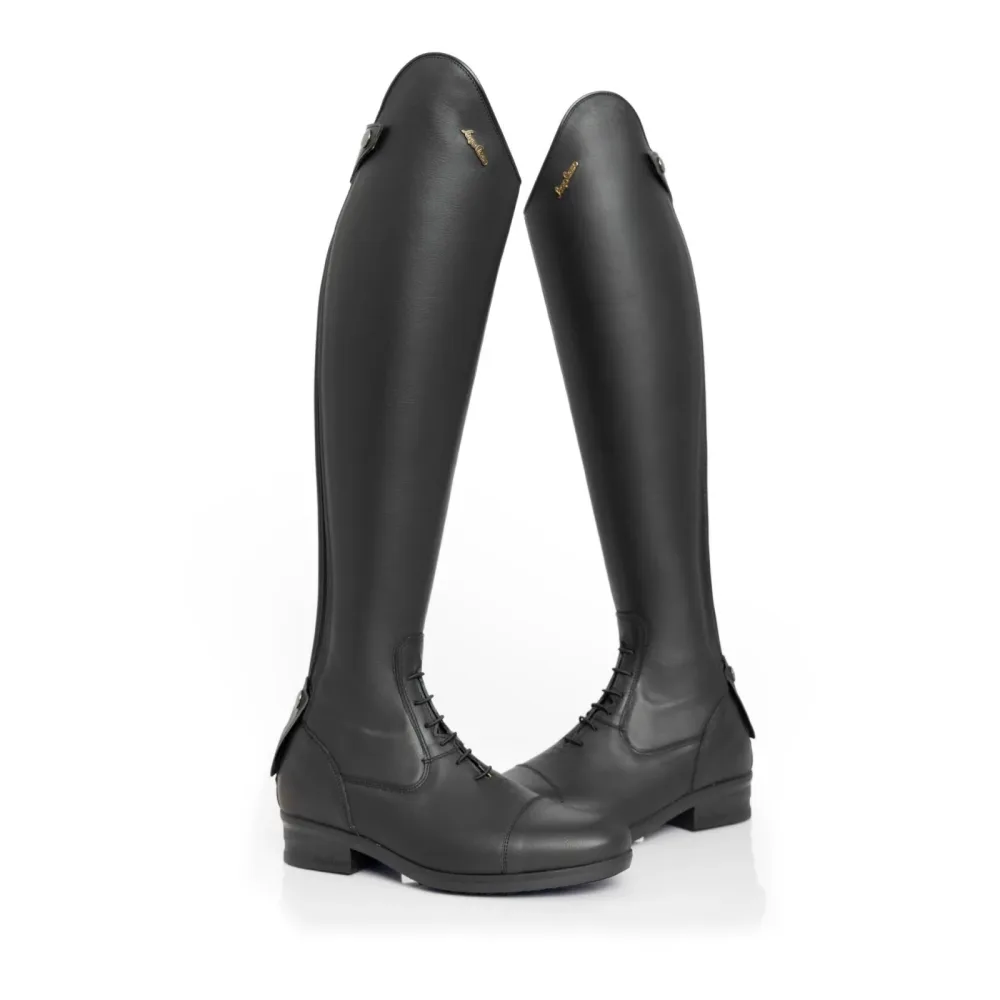 Sergio Grasso Reitstiefel Spark - Absolute Black -  Schuhgrösse: 46, Wadenumfang: 40, Stiefelhöhe: 49