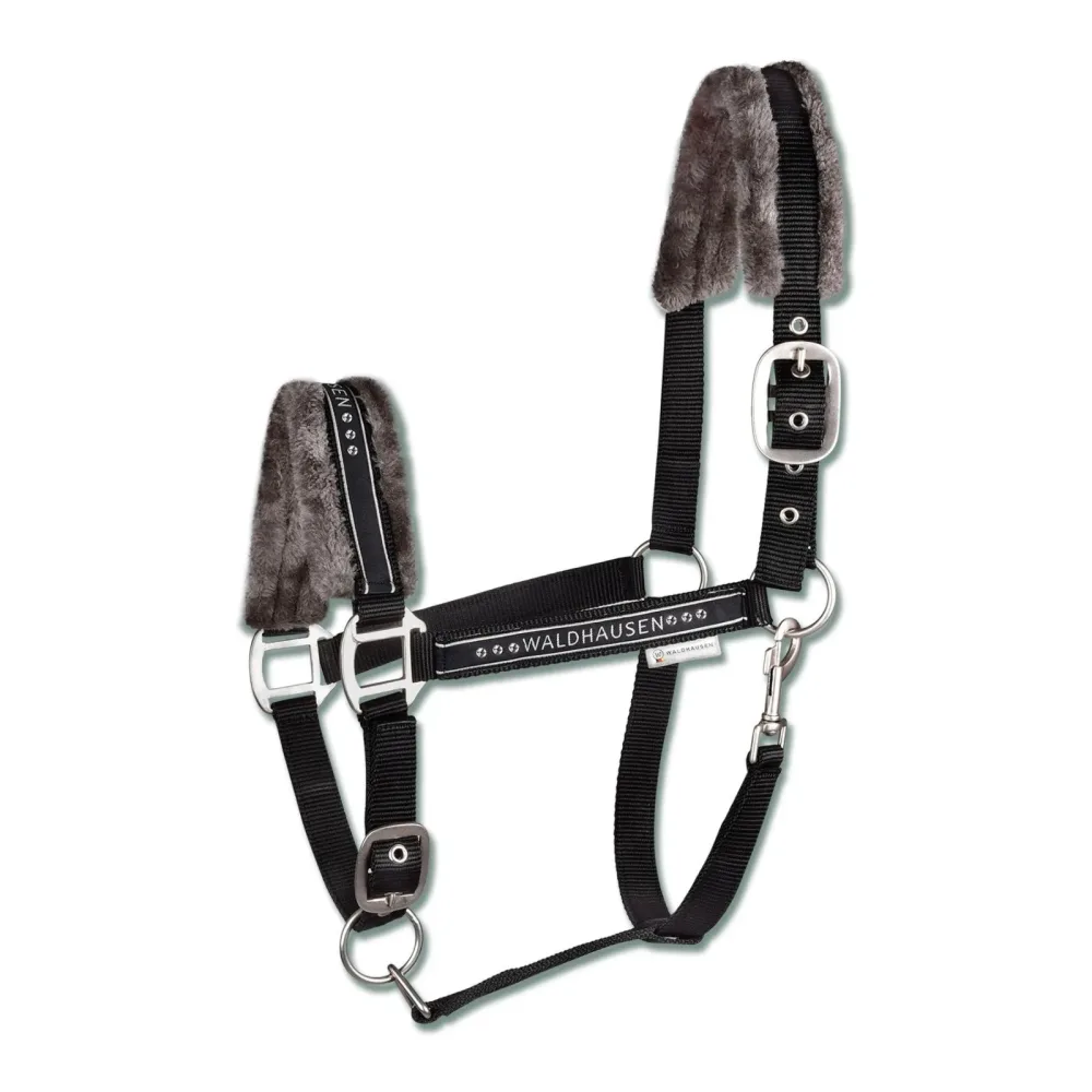 Waldhausen Halfter Elegant - Schwarz -  Farbe: Schwarz, Grösse Pferd: Pony