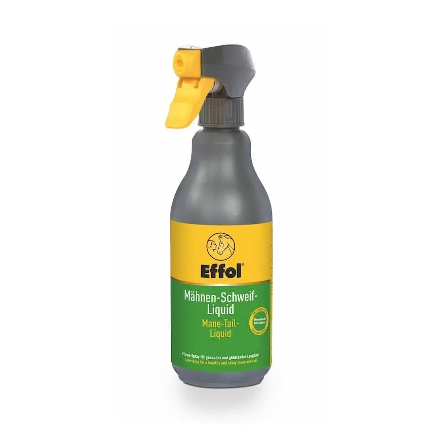 Effol Mähnen- und Schweifliquid - Grau/Orange/Grün -