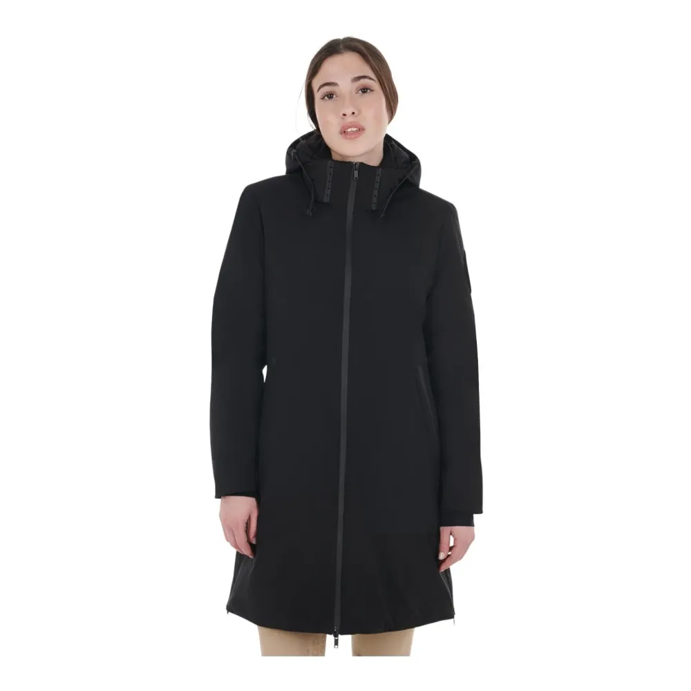 Equestro Daunenmantel Basic Damen - Schwarz -  Grösse: M