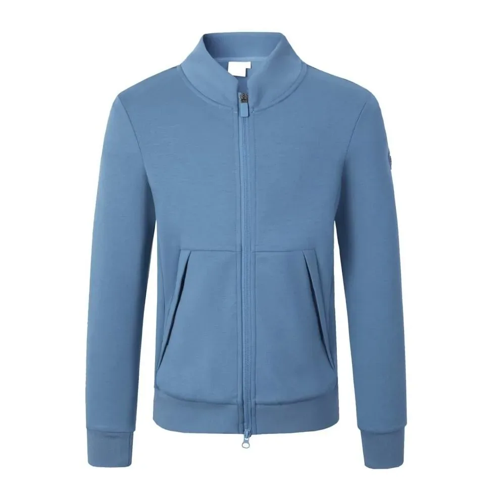 Covalliero Sweatjacke Kinder F/S 2026 - Smoked Blue -  Grösse Bekleidung Kinder: 128/134