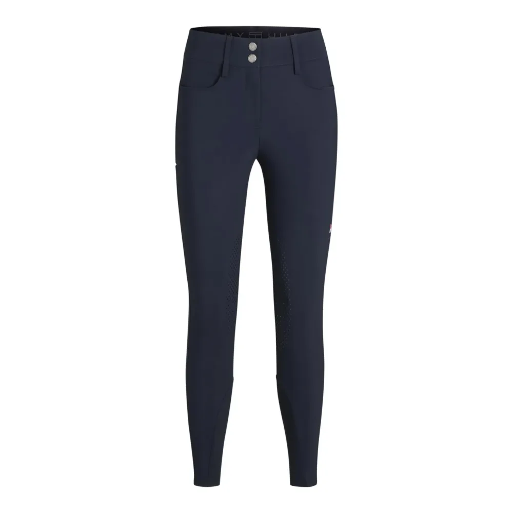 Tommy Hilfiger Equestrian Reithose Victoria Kniebesatz Damen - Desert Sky -  Grösse: L