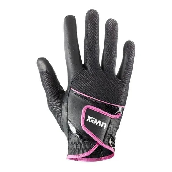Uvex Reithandschuh Sumair - black-pink Grösse Handschuhe: 6.5