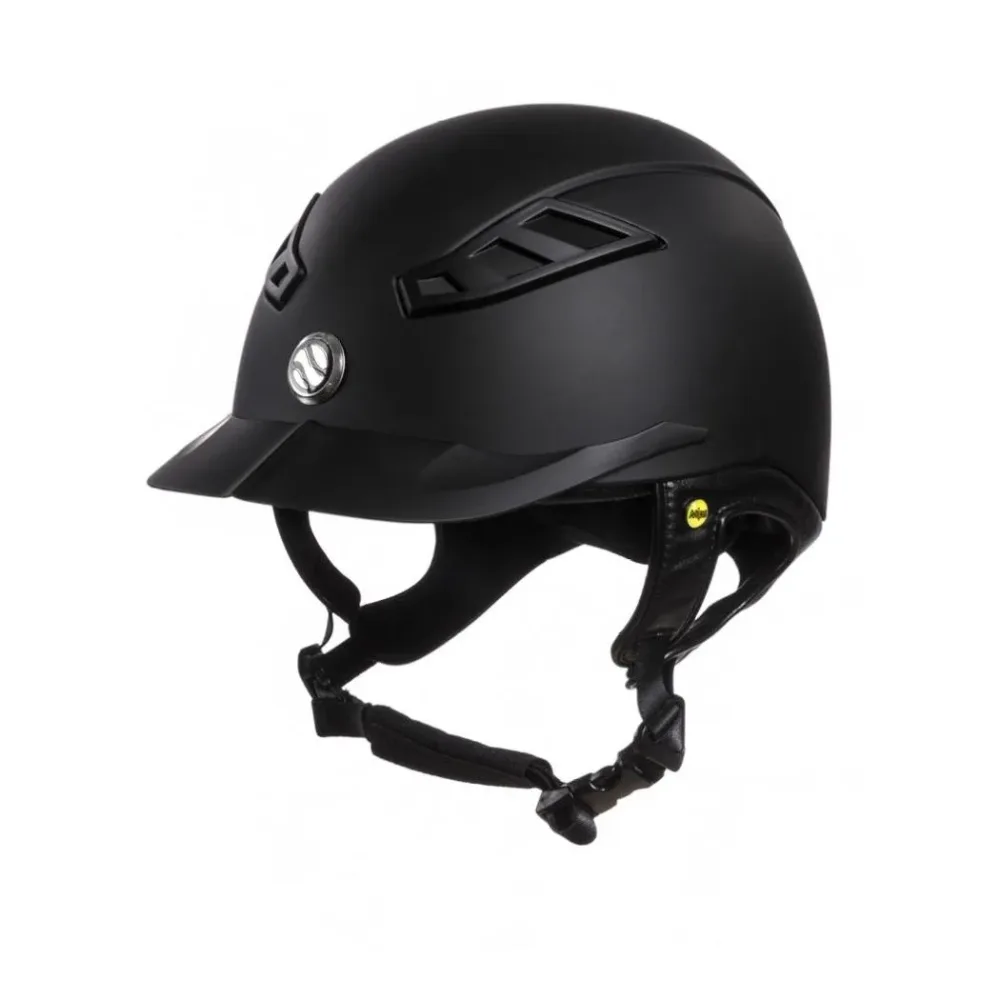 Back on Track Reithelm EQ3 Smooth Top Damen - schwarz Reithelmgrössen: 59-61