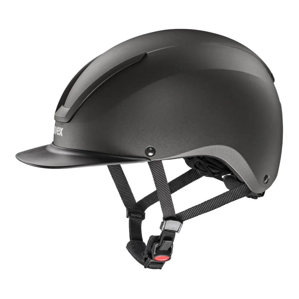 Uvex Reithelm ixxo active - Antracite Matt -  Reithelmgrössen: 54-56, Farbe: Antracite Matt