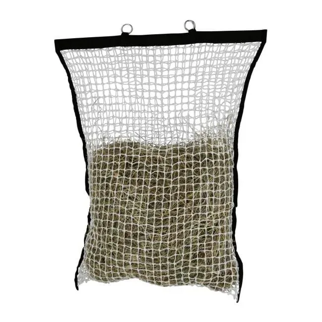Kerbl Heunetz mit Füllhilfe - weiss Grösse: 83 x 83 cm