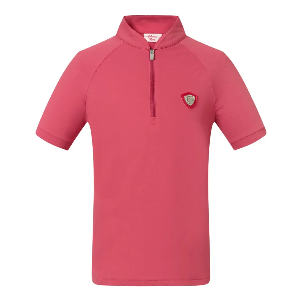 Covalliero Poloshirt Collection 2022 Kinder - Dark Rose -  Grösse Bekleidung Kinder: 128/134
