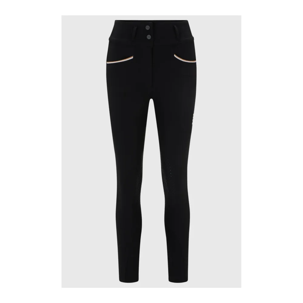 BOSS Equestrian Reithose Hannah Kniebesatz Damen - Black -  Farbe: Black, Grösse Bekleidung Damen: M