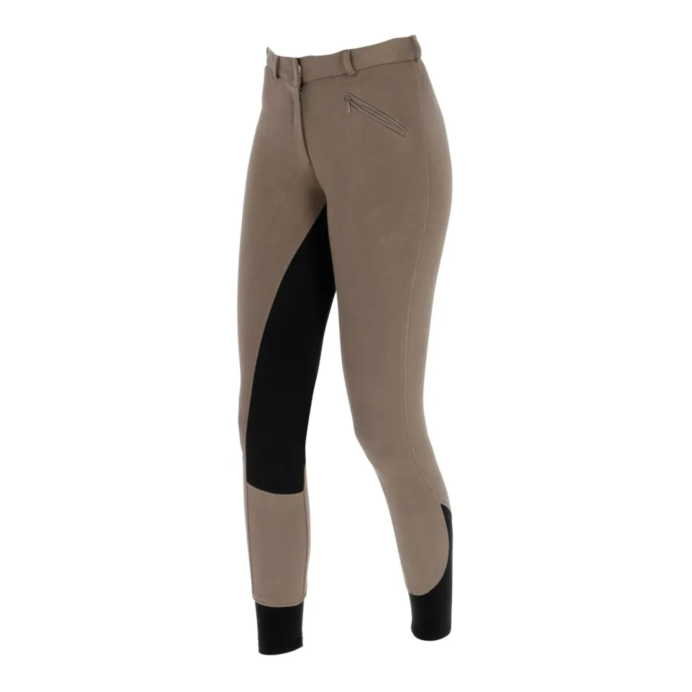 Covalliero Economic Reithose Vollbesatz Damen - Braun -  Grösse Bekleidung Damen: 38