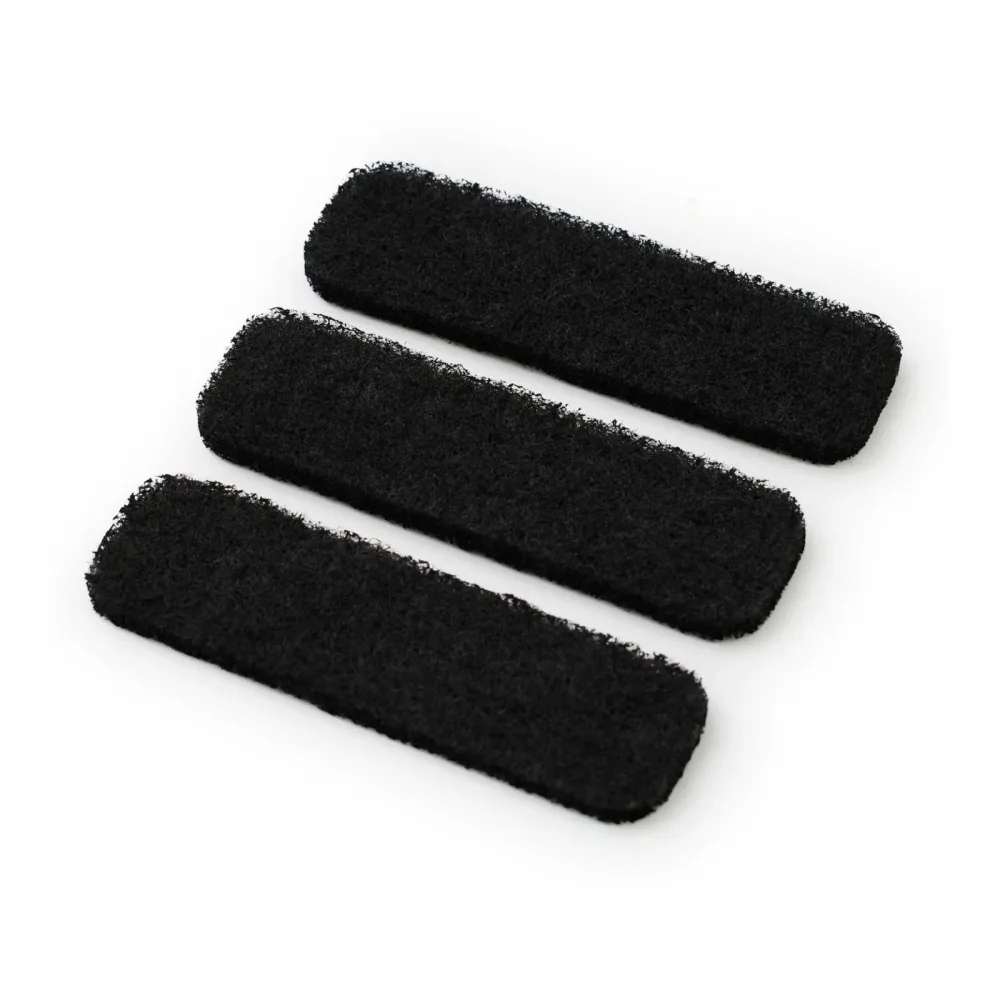 Rotho 3er-Set Aktivkohlefilter BIALA - Schwarz -