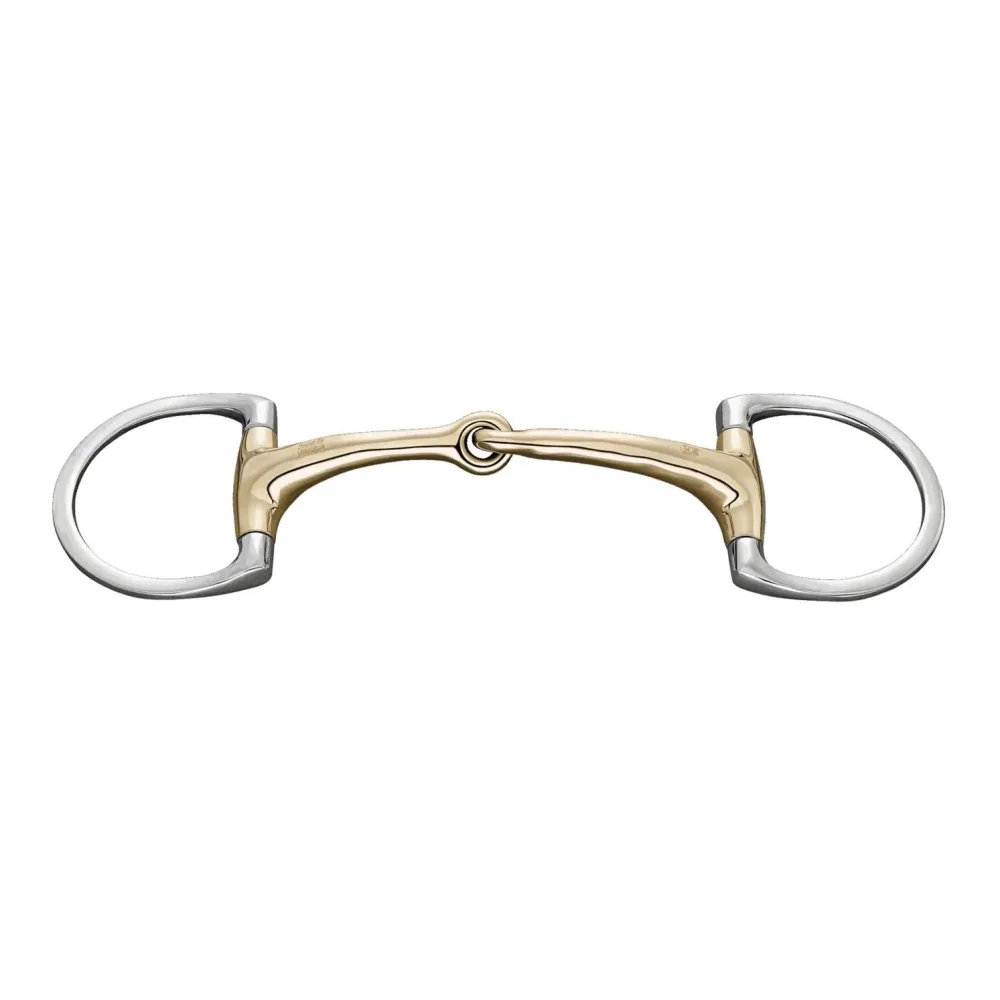 Sprenger Dynamic RS Olivenkofgebiss mit D-förmigem Ring 16 mm einfach gebrochen Gebisslängegrösse: 12.5 cm