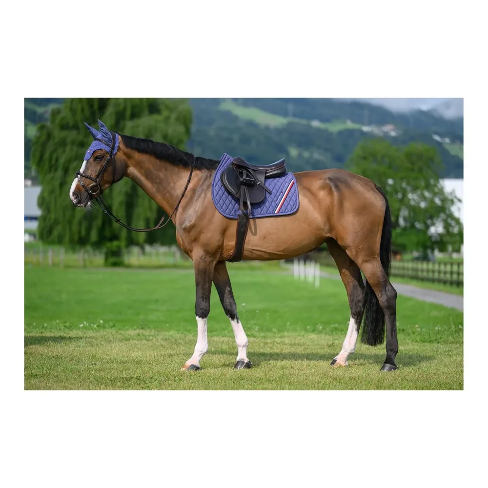 Tommy Hilfiger Equestrian Schabracke Springen Stanford - Faded Indigo -  Grösse: Full-VS, Farbe: Faded Indigo