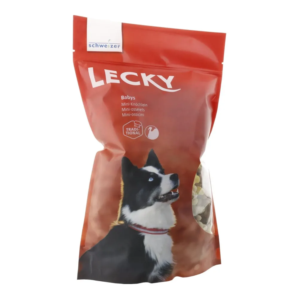 LECKY Babys Hundesnack Knöchli - Natur -  Grösse: 350 g