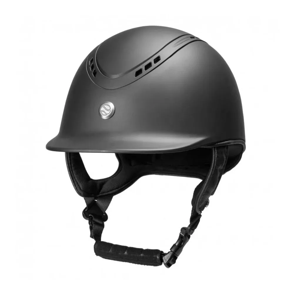 Back on Track Reithelm EQ3 Pardus Smooth Top - schwarz Reithelmgrössen: 59
