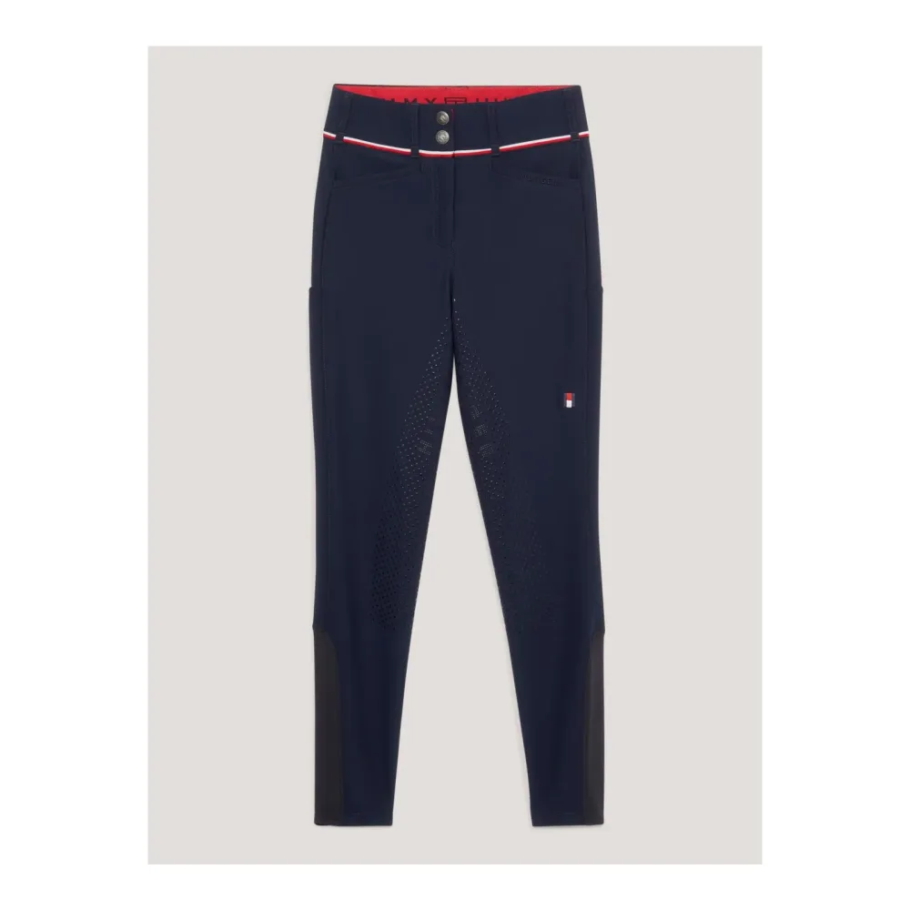 Tommy Hilfiger Equestrian Reithose Geneva Vollgrip Damen - Desert Sky -  Grösse Bekleidung Damen: L