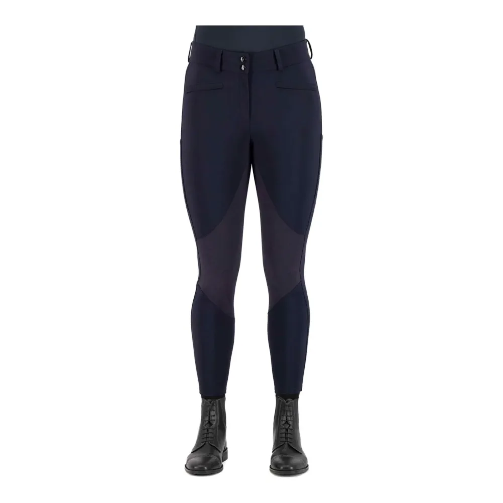 euro-star Reithose Arista Grip Connect Vollgrip Damen - Navy -  Grösse Bekleidung Damen: 34