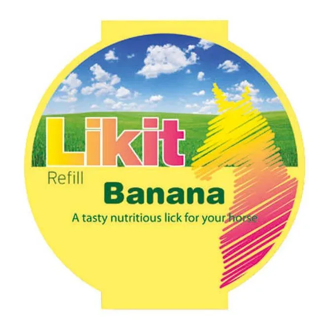 Likit Refill - Banane - Gelb -  Inhalt: 250 g