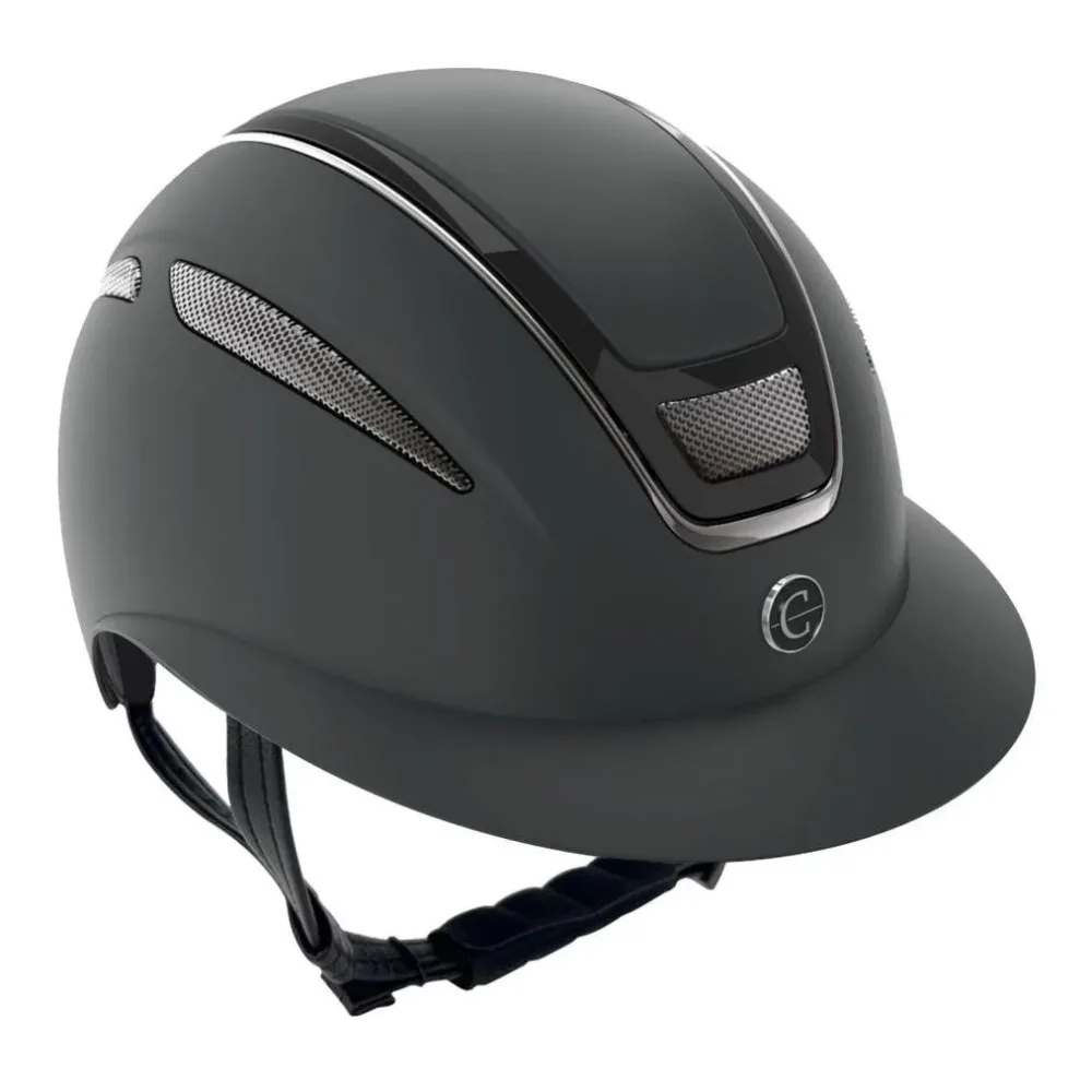 Covalliero Reithelm Elite Polo - Schwarz -  Reithelmgrössen: L 59-61 cm, Farbe: Schwarz