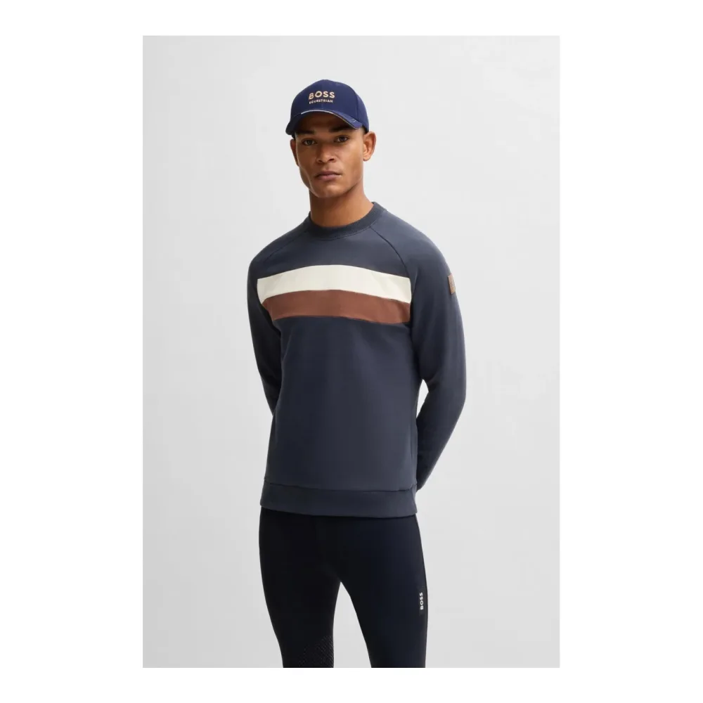 BOSS Equestrian Hoodie Lewin - Sky Captain -  Grösse: S