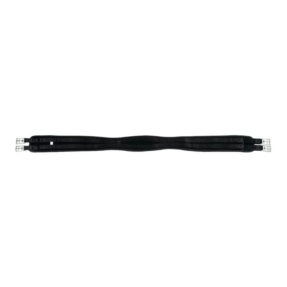 Waldhausen Sattelgurt mit Gel - Schwarz -  Länge: 110 cm