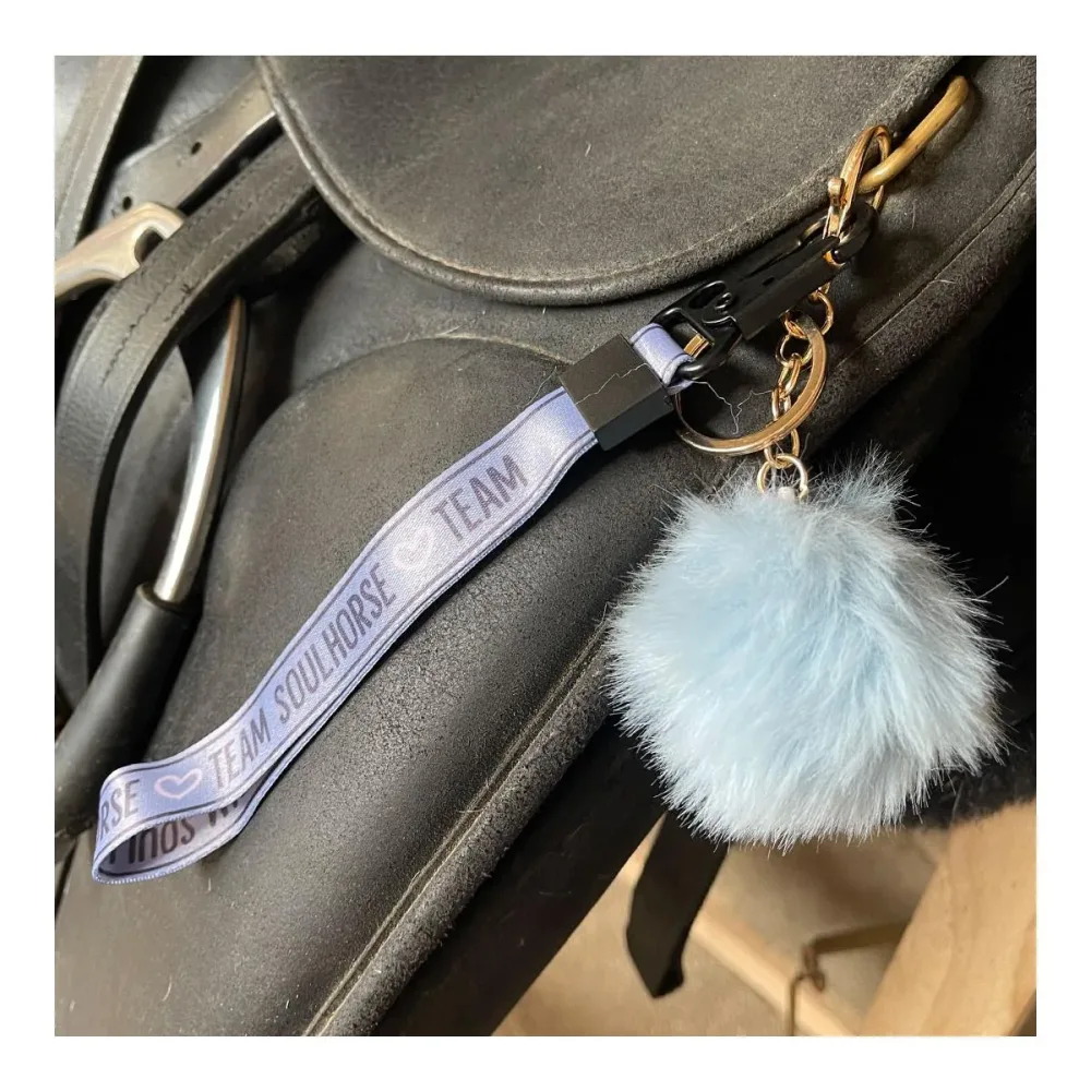 Pom Pom Schlüsselanhänger 