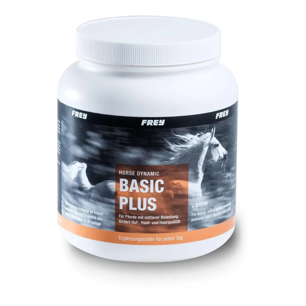 Frey Zusatzfutter Horse Dynamic Basic Plus + Biotin - Weiss -  Grösseneinheiten : 1 kg