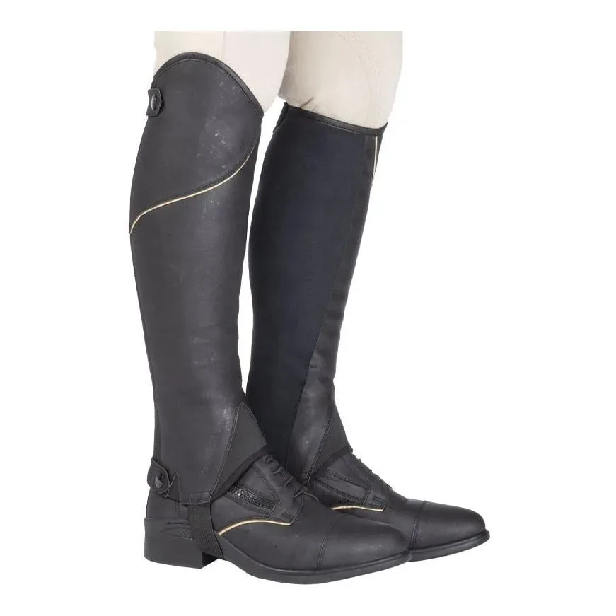 Kavalkade Vegane Chaps Cortica (aus Kork) - schwarz Grösse Chaps: XL