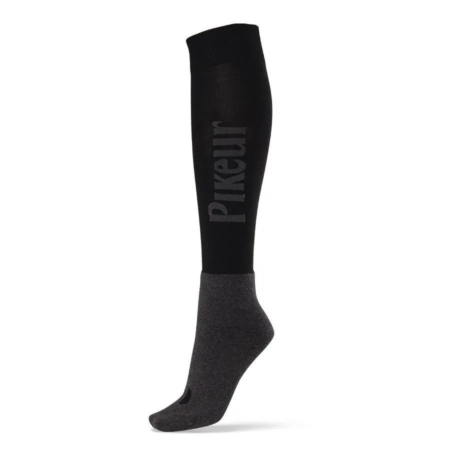 Pikeur Kniestrumpf - Black -  Socken: 35-40, Farbe: Black