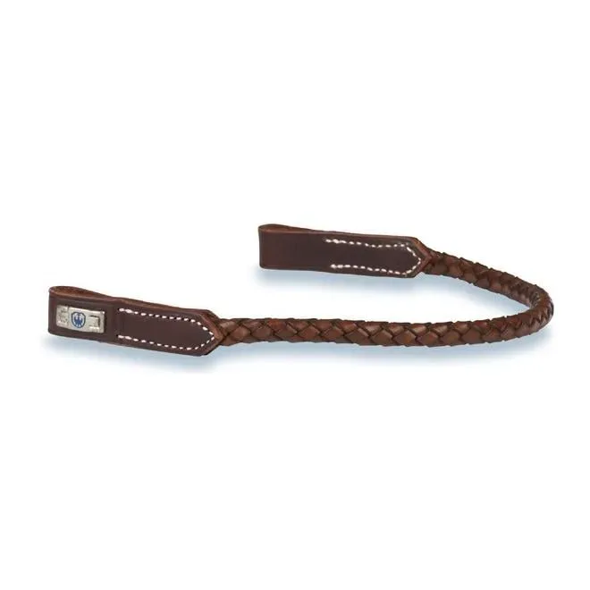 Stübben Stirnband Dublin gerade - ebony Farbe: Ebony, Grösse Stirnband: Vollblut Schlaufe 26mm (Trense)