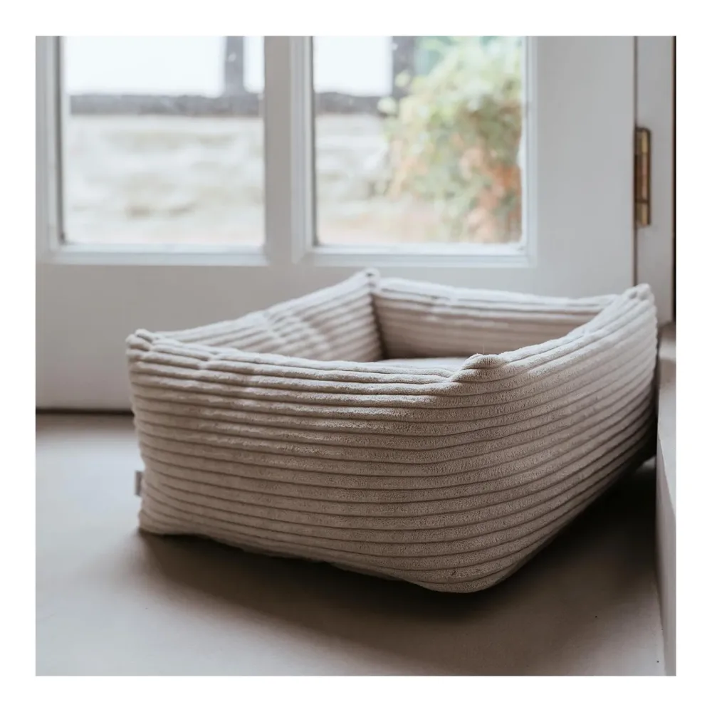 Stylecats by Hunter Katzenbett Rimini - Beige -  Grösse: 40 x 40 cm, Farbe: Beige