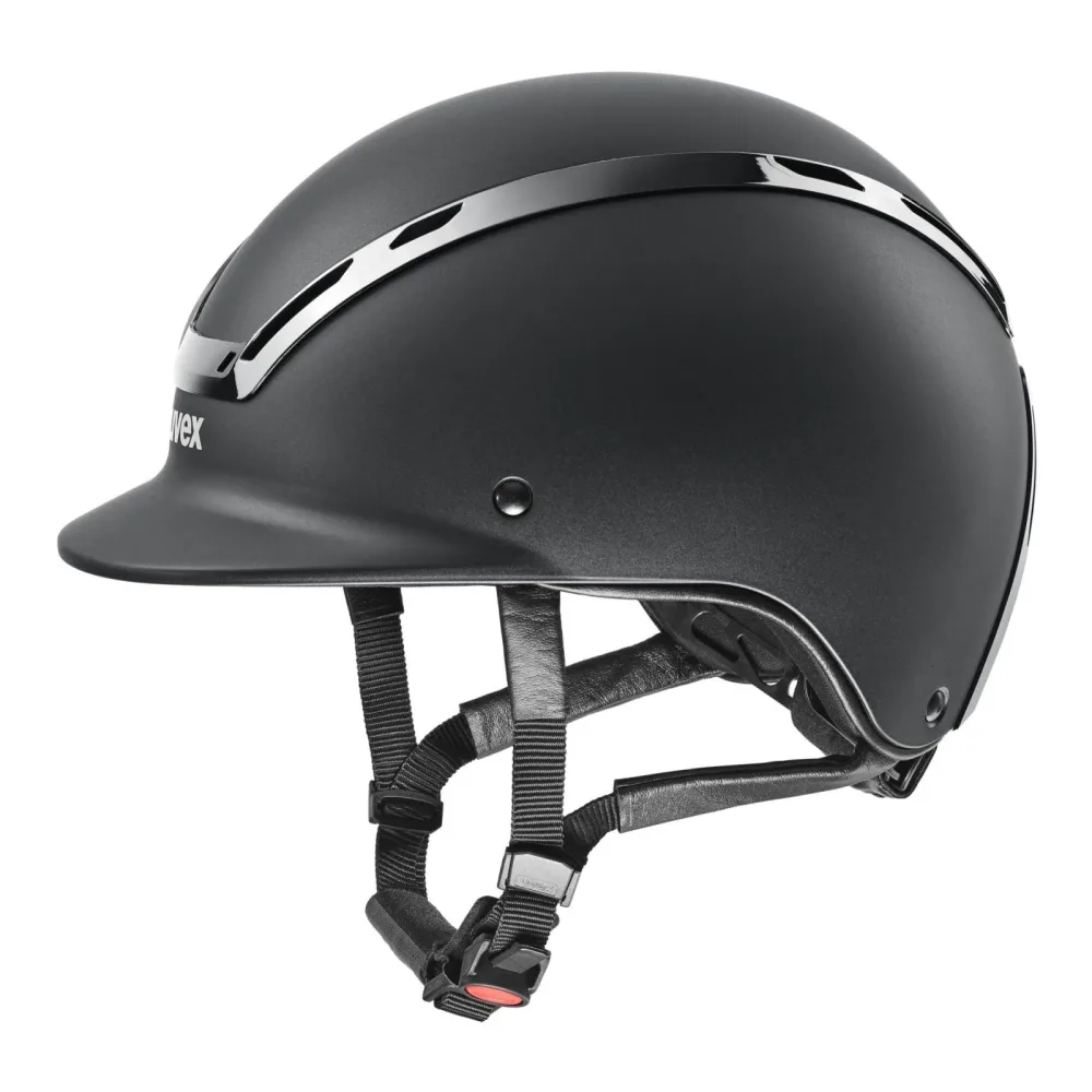 Uvex Reithelm Exxeed Active - Black -  Farbe: Black, Reithelmgrössen: 54-56