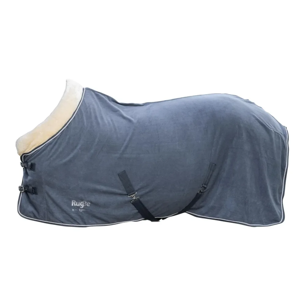 Fleecedecke RugBe Royal - Graphite -  Grösse Pferdedecke: 135 cm