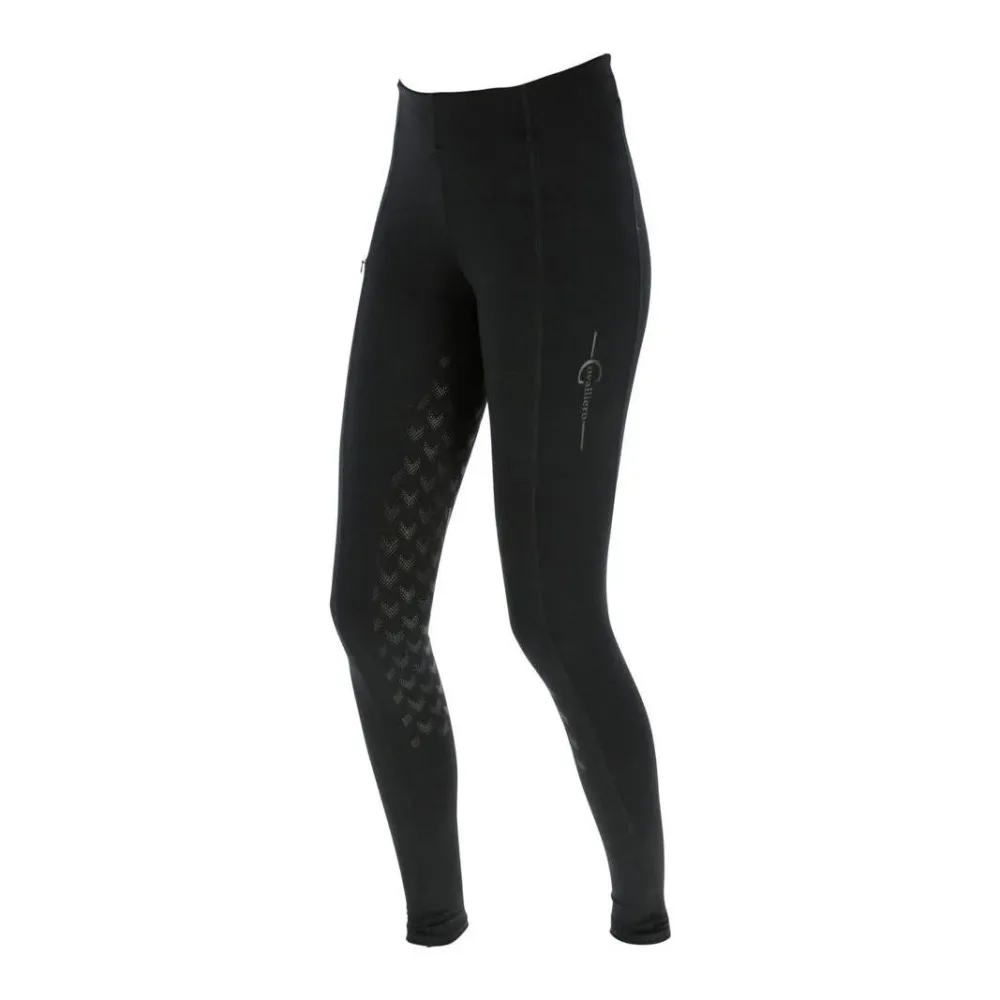Covalliero Reitleggings Equona Kinder - Schwarz -  Grösse Bekleidung Kinder: 164/170