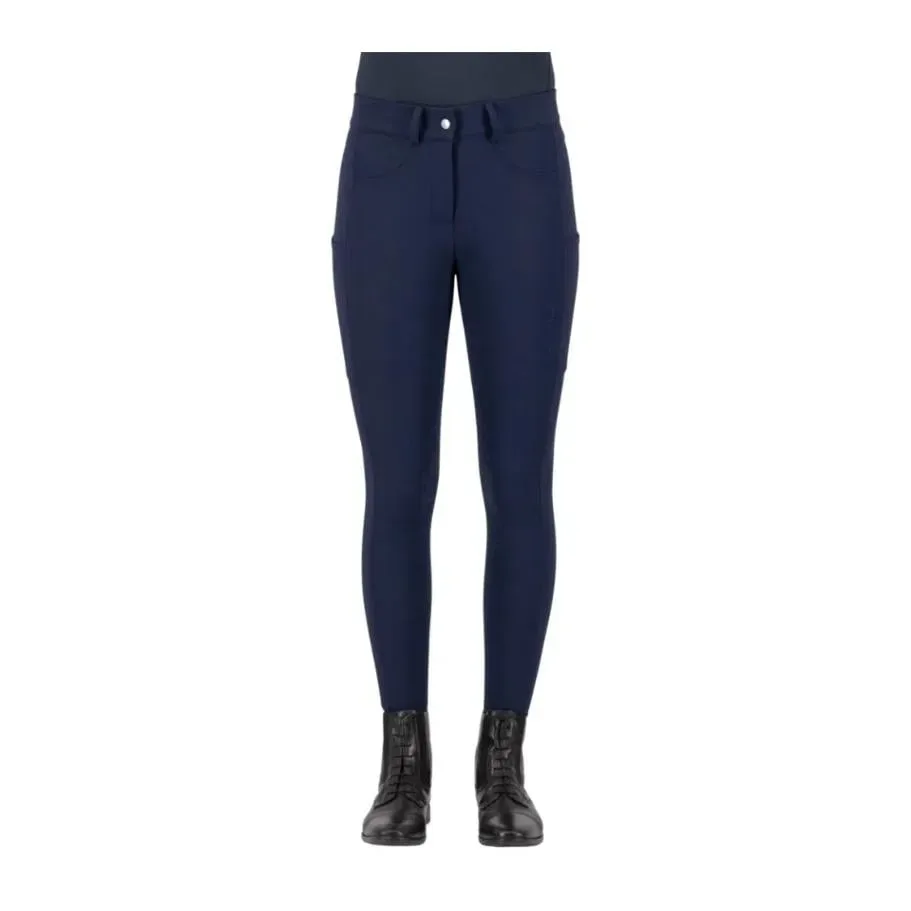 euro-star Reithose Empress Vollgrip Damen - Navy -  Grösse Bekleidung Damen: 34