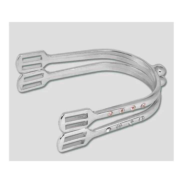 Waldhausen Sporen-Set Crystal Damen - Weiss -  Länge: 20 mm