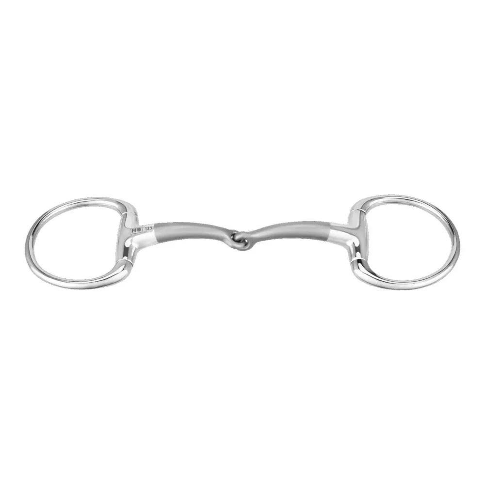 Sprenger SATINOX Olivenkopftrense 14 mm einfach gebrochen - Edelstahl rostfrei Gebisslängegrösse: 12.5 cm