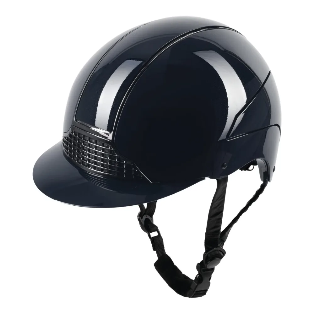 Swing Reithelm H24 Glossy - Blau glossy -  Farbe: Blau glossy, Grösse Reithelm: 55-57