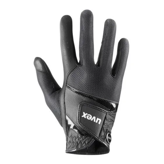 Uvex Reithandschuh Sumair - schwarz - Black -  Grösse Handschuhe: 7