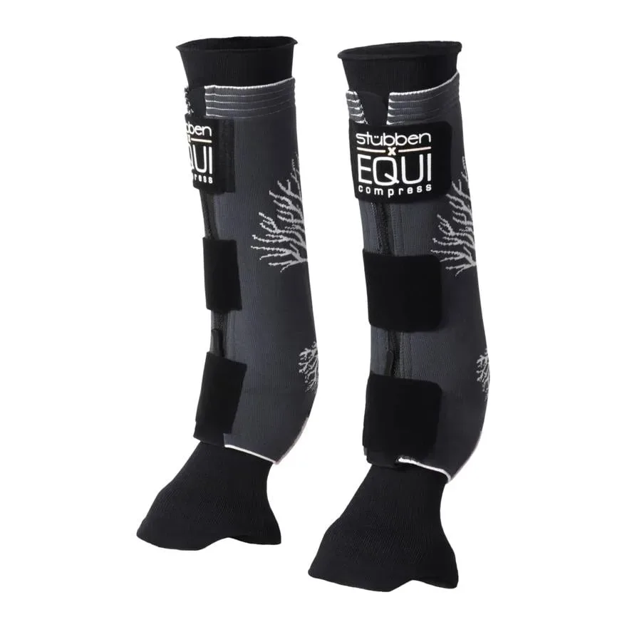 Stübben EQUI Compress Set Hinterbeine - Schwarz -  Grösse Gamaschen: L